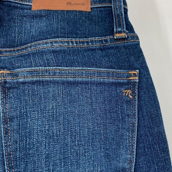 NWT Madewell Slim Straight High Rise Blue Jeans Size W23 - Picture 7 of 12